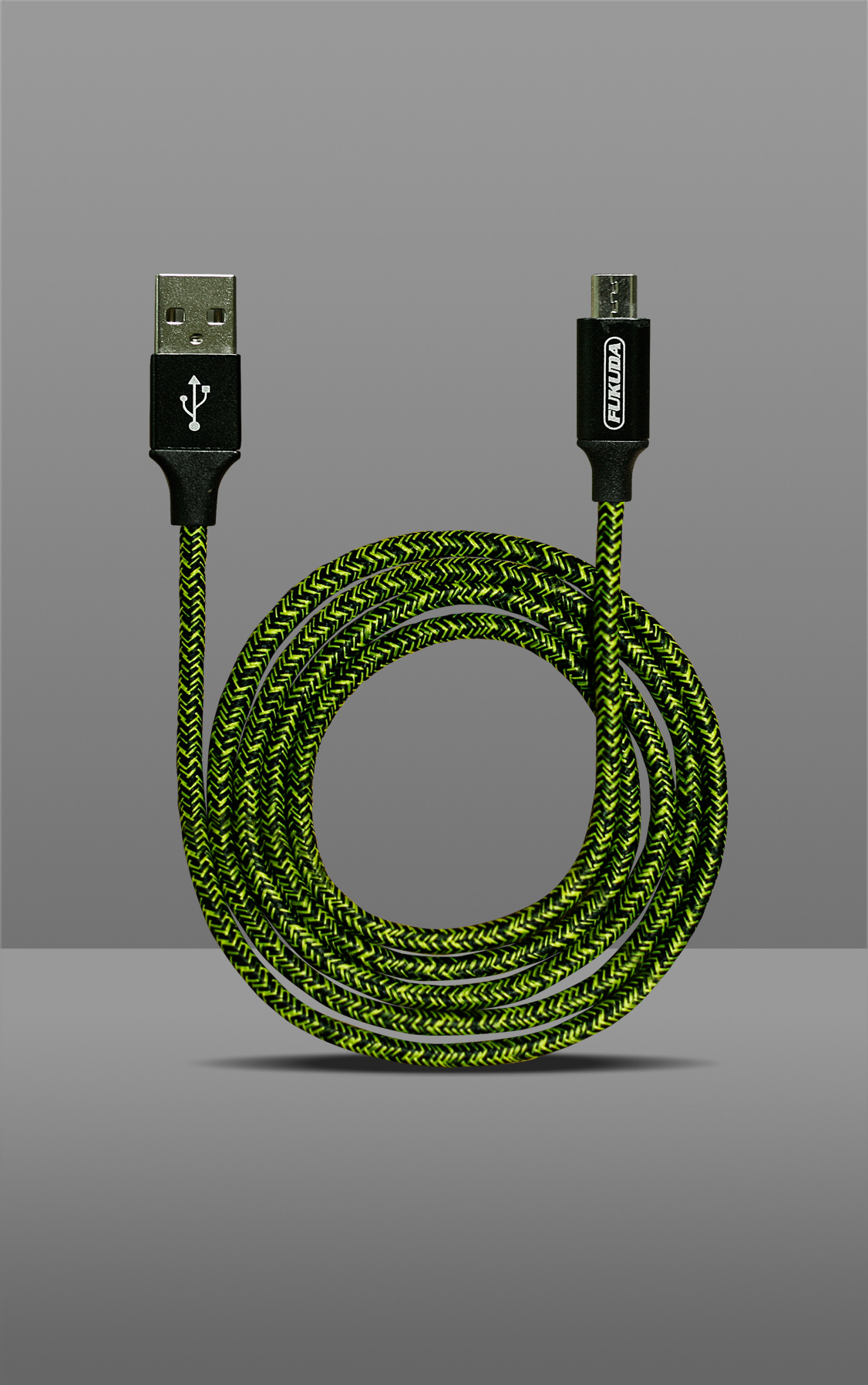 1M FAST CHARGING & DATA SYNC CABLE (MICRO USB - YELLOW)